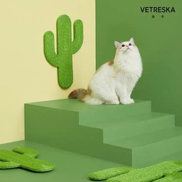 [+__Vetreska 仙人掌吸盤抓板] Vetreska 貓抓板{仙人掌吸盤} 47X33X1.5CM (VK12384)（訂貨需時5-7天）