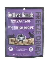 [ C11]_S_Nwn 白身魚 4 oz] Northwest Naturals CAT Freeze Dried WhiteFish Recipe 04oz 無穀物凍乾小粒白身魚貓糧 (NWFFD04WF)