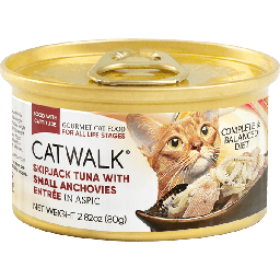 [C10]_Catwalk Tuna with Small Anchovies (CW-SLC138708)] Catwalk Skipjack Tuna with Small Anchovies Entree in Aspic 吞拿魚白魚肉凍 80g 