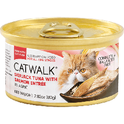 [C10]_Catwalk Tuna with Salmon (CW-GRC138869)] Catwalk Skipjack Tuna with Salmon Entree in Aspic 吞拿魚三文魚肉凍 80g 