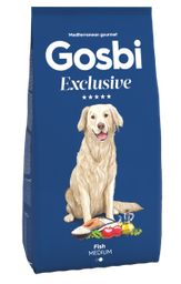 [+_B_Gosbi 狗糧 (611167)] Gosbi DOG Exclusive Fish Medium -中型成犬純魚蔬果配方 12kg (MEF12K) (訂貨需時3-5天)