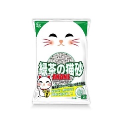 [.LAka007 green tea(7)] Akane 日本製強力除臭綠茶味紙砂 (Akane Green tea Cat Litter) 7L