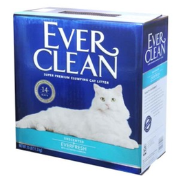 [...葵_] LEverC_EF25_White] (9月19-21返貨) Ever Clean無味雙重活性碳低敏配方貓砂(白標) 25磅 (美國製)【Ever Clean 白】