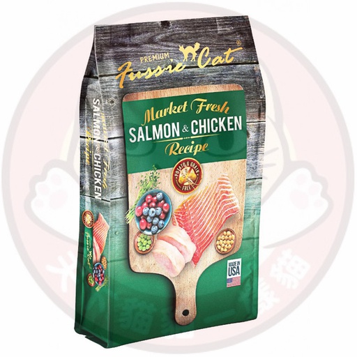 Fussie Cat Market Fresh 無穀物三文魚及雞肉配方 Salmon & Chicken meal 4磅 (FU-SC2)