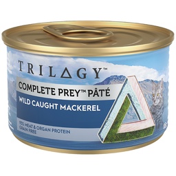 [C11]C_Tri_085_Mac] TRILOGY™奇境 Complete Prey Pate 85g - Wild Caught Mackerel 野生鯖魚配方無穀物主食罐 85克 (SV10002)