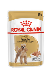 [+_B_RCBHN DOG POODLE P 85GX12] Royal Canin - Breed 純種系列 Poodle Adult Dog (Loaf) 85GX12 貴婦狗成犬專屬主食濕糧 (肉塊) 85克x12[訂貨需時2-3天] (原裝行貨)