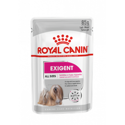 [+_B_RCCCN DOG EXIGENT P-LOAF 85GX12] Royal Canin -  Care Nutrition 加護系列 Exigent Adult Dog (Loaf) 85GX12 成犬挑嘴加護主食濕糧(肉塊) 85克x12[訂貨需時2-3天](原裝行貨)