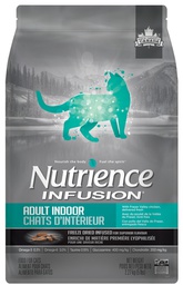 [B_Nutrience_C2518] NUTRIENCE Infusion 11LB Adult Indoor 凍乾外層 室內貓配方 鮮雞肉 