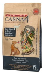 [+_B_Carna4_CN3515] CARNA4 小型全犬糧 10LB Quick Baked Air Dried Grain Free Easy-chew GOAT Formula 卡娜芙 無穀物烘焙風乾 山羊(訂貨2-3天)