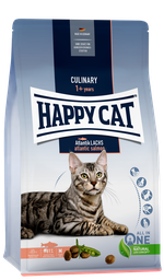 [B08] B_HC_Culinary_Salmon 10] Happy Cat (新裝) [[ CULINARY - Atlanti Lachs atlantic salmon ]] 1+ years 10kg (Adult) 成貓 三文魚 10KG (粉藍袋粉橙帶 = SALMON)